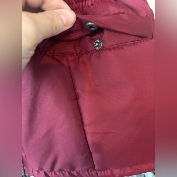 NWT Mountain Lake Wine Puffer Quilted Vest Size Small - Picture 6 of 7